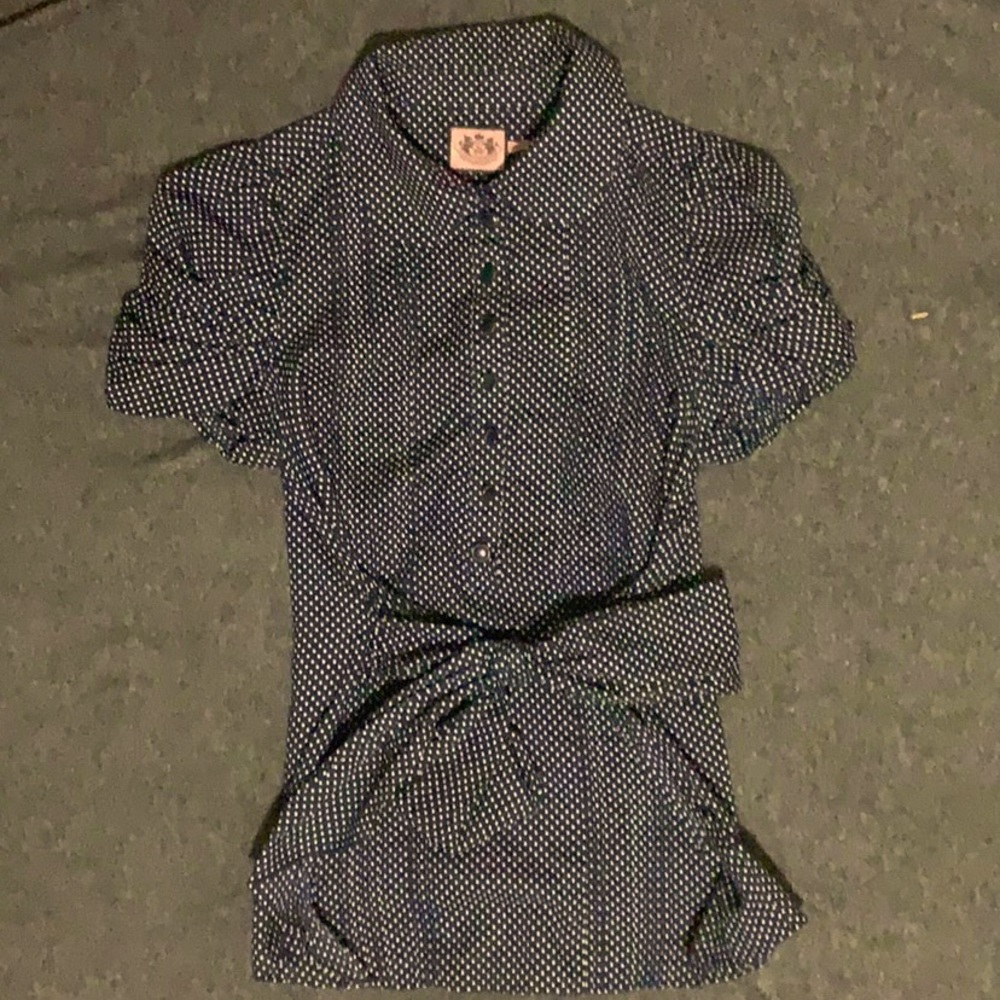 Juicy Couture Adorable Polka-Dot Blouse